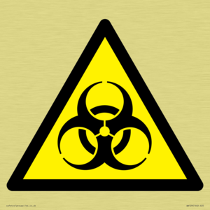 W009 Warning: Biological hazard